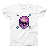 Crossed Arrows Skull Unisex T-shirt